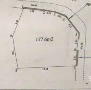 bán lô góc tạ hiện, lõi phố cổ 3 mặt tiền, thích hợp xây khách sạn