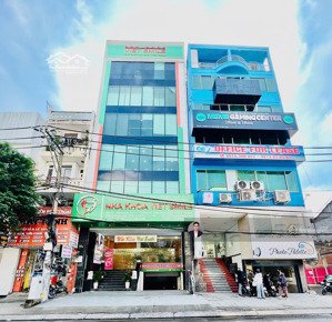 bán tòa nhà mặt tiền nguyễn gia trí đoạn đẹp, bình thạnh - dt 8x20m - xd hầm 7 tầng - giá 78 tỷ tl