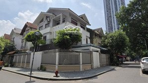 bán biệt thự nhà vườn, kđt văn quán, hà đông, căn góc 2 mặt phố, dt 225m2, 4 tầng, mt 30m, view hồ