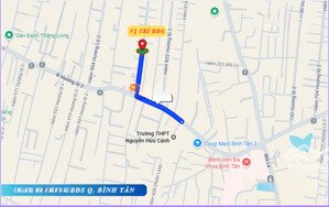 bán nhà mới hẻm 840/ hương lộ 2, dt 4 x 8m, 3.5 tấm, 4.35 tỷ. (tín hưng)