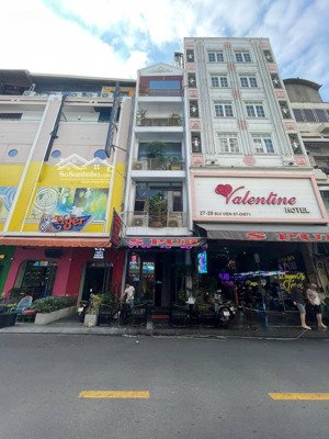 hàng hiếm thu nhập cao mặt tiền phố tây bùi viện p.pnl q1 -dt: 8x21m 6 lầu hđt 250tr/th giá 82 tỷ