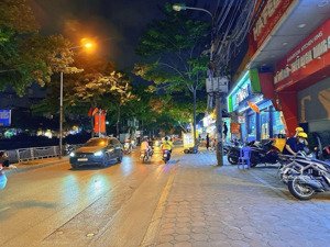 [mặt phố] bờ sông khương đình 128m_ 6 tầng_ đường to_ không quy hoạch_ đường 3 oto tránh _ vỉa hè