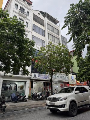 bán nhà mặt phố trần bình, cầu giấy - kinh doanh siêu đỉnh - 80m, 9 tầng thông sàn - 46.tỷ