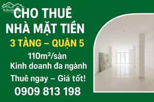 MẶT TIỀN KD QUẬN 5 – LỢI THẾ ĐA NGÀNH