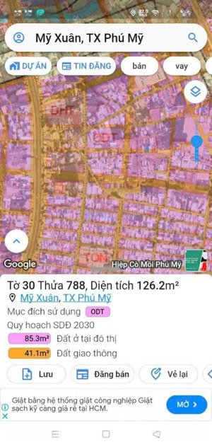 chính chủ bán đất phường phú mỹ thành phố hồ chí minh