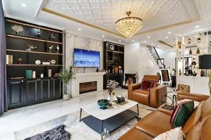 nhà 1trệt 1 lửng 3 lầu sân thượng hxh 7m nhựa thằng 1 trục dương quảng hàm siêu đẹp, gò vấp