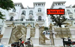 chính chủ - cần bán căn biệt thự có hầm, 266,8m2 tại louis hoàng mai. giá 200tr/m2