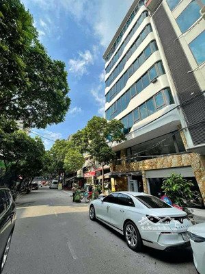 tòa văn phòng 8 tầng phố vip láng hạ, ô tô tránh đỗ, cách phố 20m, 106m2, mt 8.5m giá 50 tỷ hơn