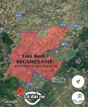 lô đất thổ cư gần kcn becamex vị trí vàng tiềm năng cực lớn- ninh xuân