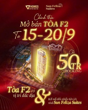 chỉ còn 1 tuần nữa là tòa f2 mở bán. nhanh tay booking để nhận được căn nhà mình mong muốn thôi