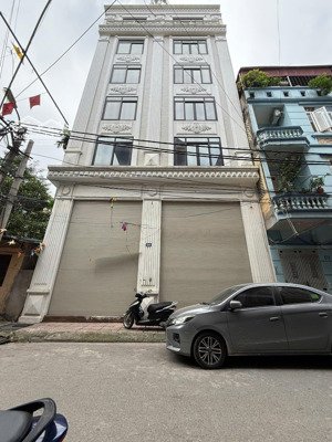 cho thuê nhà trần cung dt 75m, 7,5 tầng, mt 10m, thông sàn, thang máy + vs.cuối.điều hòa, nóng lạnh