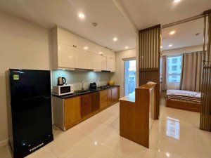 căn hộ cho thuê duy nhất 1 phòng ngủ 1 wc giá cực rẻ 13tr dự án novaland gần sân bay, cv gia định