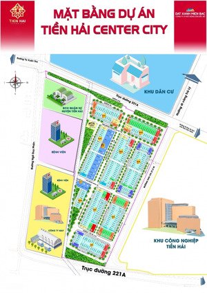 hàng hiếm tại tiền hải center city, xã tây giang, tiền hải, thái bình, 3 tỷ, 196 m2