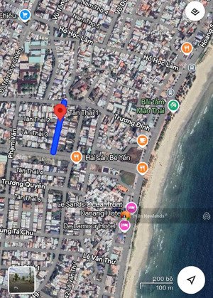 bán 94m đất ngang 4,5m mặt tiền đường 7,5 tân thái 1 cách biển mỹ khê chỉ 300m giá rẻ 10,5 tỷ