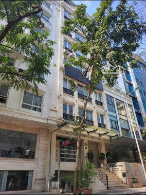 bán tòa nhà mới 9 tầng thông sàn có hầm 120m2 đầy đủ gpxd pccc hoàn công dòng tiền 4 tỷ/năm