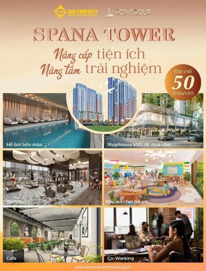 bán cc spana tower, nguyễn phước lan, 3,5 tỷ, 54,2 m2 hàng hiếm tại giá ưu đãi
