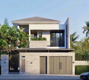 bán biệt thự 4 tầng dt 9x17.5m² kdc bộ công an q7, gara ô tô 7 chỗ, sổ hồng riêng, giá 18.5 tỷ tl
