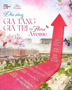 sun flora avenue - đại lộ hoa anh đào