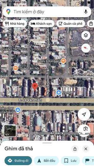 bán lô lê văn hiến, đường 48 m. dt 125m(5x25m) vị trí trung tâm quận giá bán 9ty2 có bớt.