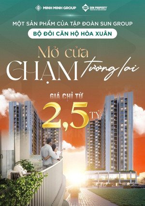 chính thức nhận booking 2 tòa căn hộ cao cấp view sông, ngắm pháo hoa tại chân cầu hòa xuân