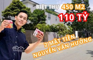 ngộp nên cần bán gấp lỗ 10 tỷ - 2 mặt tiền nguyễn văn hưởng, biệt thự thảo điền 450m2 - giá 110 tỷ