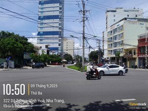 bán nhanh lô góc 2 mặt tiền đường dã tượng, nha trang cách biển vài bước chân