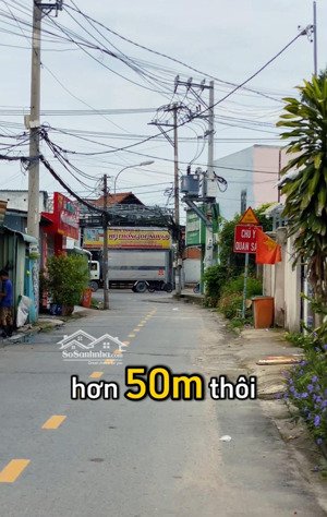 đất mặt tiền 13.7x70m cách hà huy giáp 50m