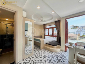 cho thuê phòng studio xinh xắn gần quận 1 thiết kế nhỏ gọn phù hợp cho một người ở