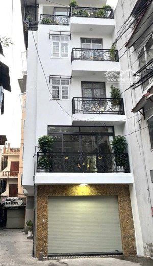 bán nhà ngõ ô tô 36m2, 6 tầng, 12,4 tỷ tại phố trung kính, hà nội, lô góc, ngõ thông, kd, 5m ra phố