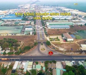 bán đất tại kcn minh hưng hàn quốc, xã minh hưng, chơn thành, 9000 triệu, 500 m2 đẹp, giá ưu đãi