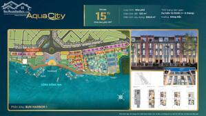 NHÀ PHỐ ( Sunharbor 1) 6mx20m sông Đồng Nai DỰ ÁN AQUA CITY