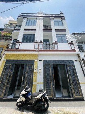 hẻm xe hơi | lê quang định - 50m2(4x13) | 4 tầng 5 pn | tặng nội thất