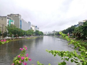 mặt phố nguyễn khang, cầu giấy. 8 tầng kinh doanh. mặt sông tô lịch đang cải tạo tương lai sáng giá