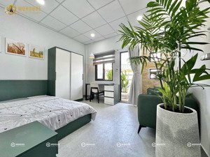 1pn ban công, máy giặt riêng - full nt khu bàu cát đa tiện ích, gần etown cộng hoà 