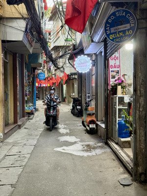 bán nhà mặt ngõ kinh doanh - oto qua, mặt tiền 5.1m - dt 35m2 x 3 tầng - giá 7,xx tỷ