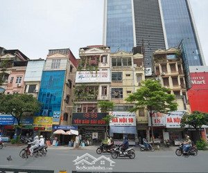 bán gấp nhà mặt phố - lô góc siêu hiếm - vỉa hè ô tô tránh - sát phố xã đàn - kinh doanh đỉnh