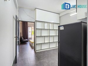 căn hộ 1pn ban công mặt tiền ngay cmt8 - bắc hải. sát cv lê thị riêng full nội thất