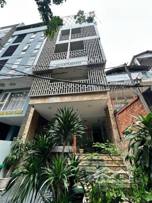 tòa văn phòng mới xây nguyễn thái bình, út tịch 6m x 25m, hầm 7 tầng thang máy, giá bán 32,5 tỷ