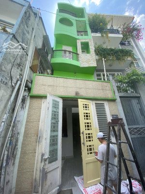 cho thuê nhà hẻm xe hơi 123/11 nguyễn văn nghi, p.7, gò vấp - 4 lầu