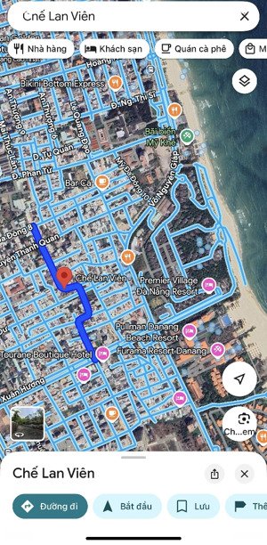 bán đất đẹp mặt phố chế lan viên, mỹ an, vị trí vàng, gần biển, resort cao cấp. ngang 8m đẹp