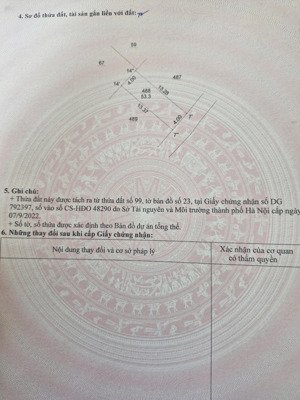 bán mảnh đất 53,3m2 -mt 4m tại phú lãm -hà đông.cách đại học đại nam 500m