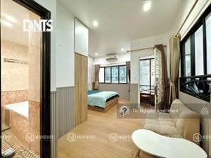 cho thuê căn hộ 1pn 45m2 ngay trung tâm phố nhật_cầu bason_balcony/cửa sổ máy giặt riêng_bồn tắm