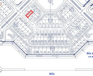 bán nhanh lô kề góc, mặt đường lớn 21m khu kim cương, an viên, nha trang. 288m2, giá 115tr/m2.