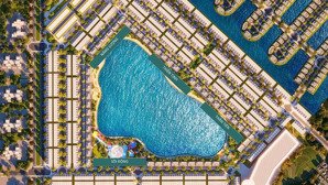 hơn 2 tỷ đầu tư nhà mặt hồ 8ha, mặt tiền 10m, cạnh trung tâm hành chính tương lai