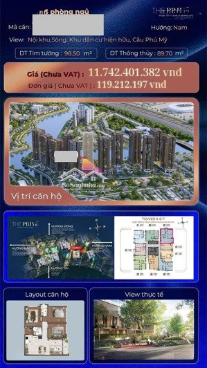 bán 2pn the prive view nội khu hướng bắc. giá cực tốt 7.8 tỷ chưa trừ 3% chiết khấu