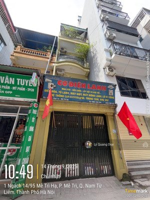 chính chủ bán nhà 4 tầng mặt ngõ mễ trì hạ, 55m2 gara ô tô, kinh doanh sầm uất, giá 17 tỷ