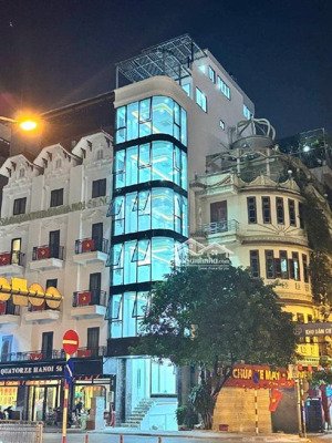 mặt phố nguyễn chánh - tòa văn phòng 8 tầng + 1 hầm - thang máy - pháp lý đầy đủ - 53 tỷ
