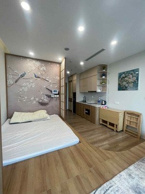 cần bán căn studio 33m2 đủ đồ view hồ thiên nga toà r3 onsen ecopark. hl ạ