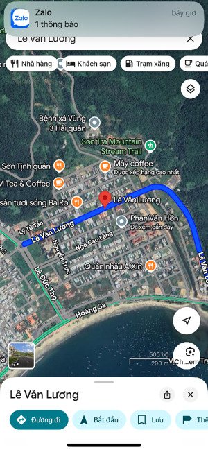 lô góc 2 mặt tiền đường lê văn lương - dt 410m2 - gọi đàm tiến