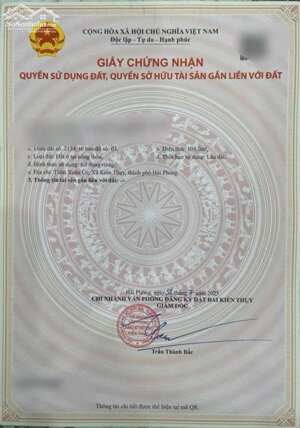 Bán đất Thuận Thiên - Kiến Thụy - Hải Phòng